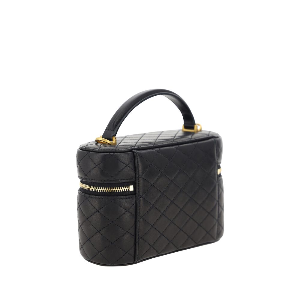 Saint Laurent Black Calf Leather Bos Taurus Handbag - Image 3
