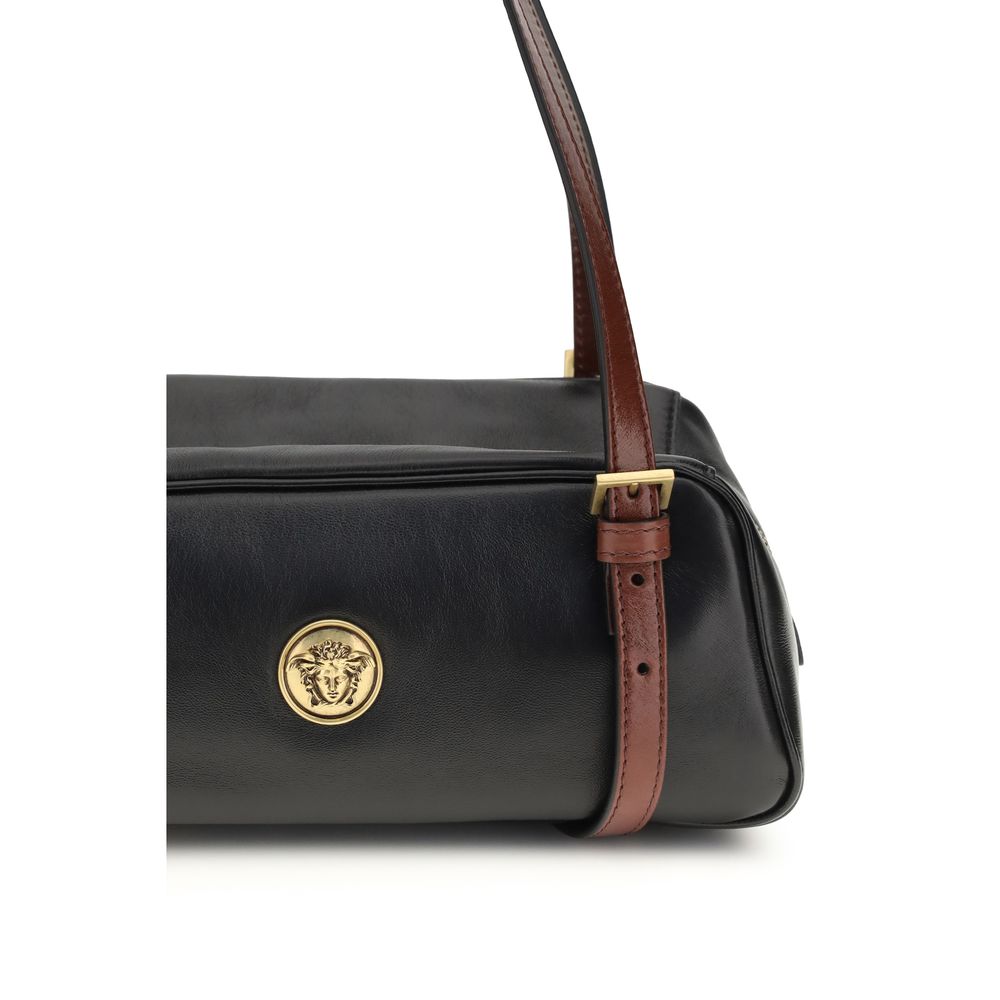 Versace Black Lamb Ovis Aries Aries Shoulder Bag - Image 4