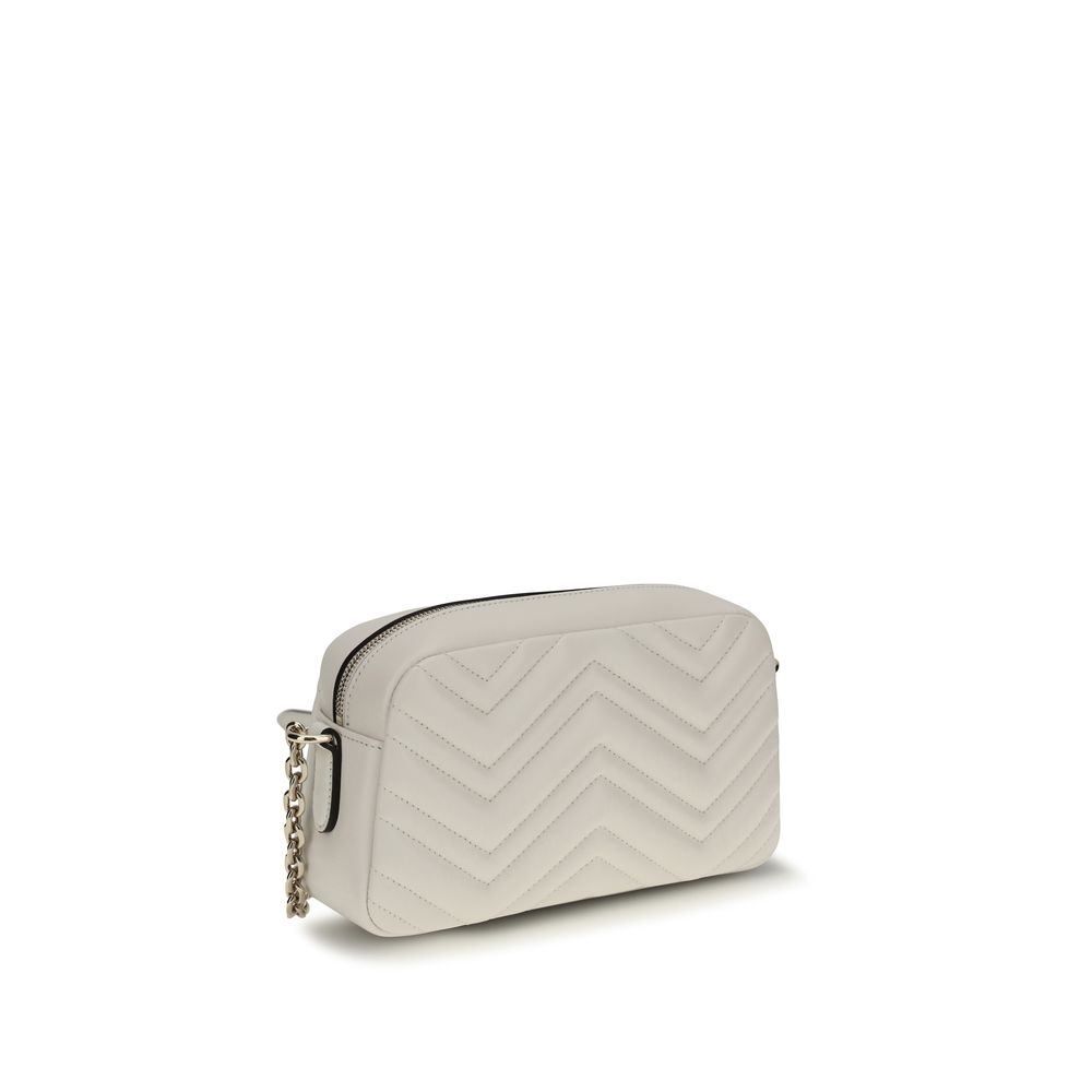 Gucci White Calf Leather Bos Taurus Handbag - Image 3