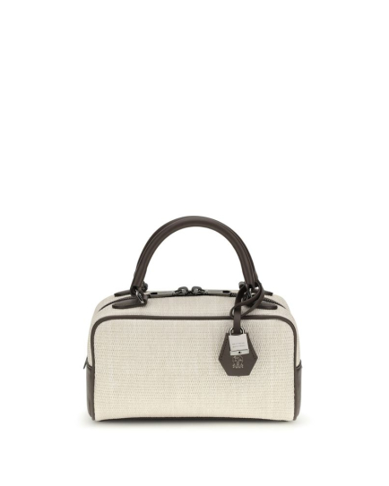 Brunello Cucinelli Gray Polyamide Shoulder Bag