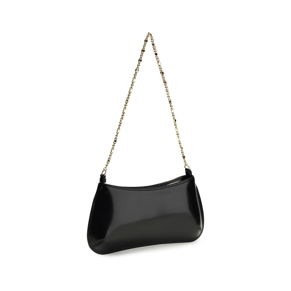 Jacquemus Black Calf Leather Bos Taurus Shoulder Bag - Image 3