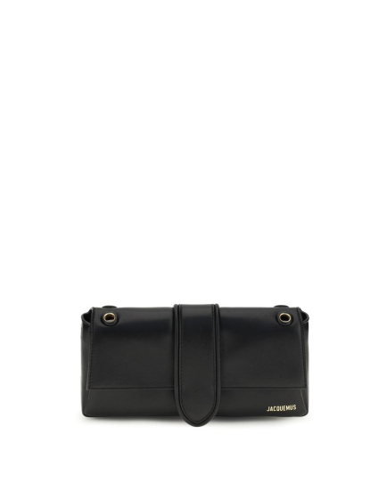 Jacquemus Black Calf Leather Bos Taurus Shoulder Bag