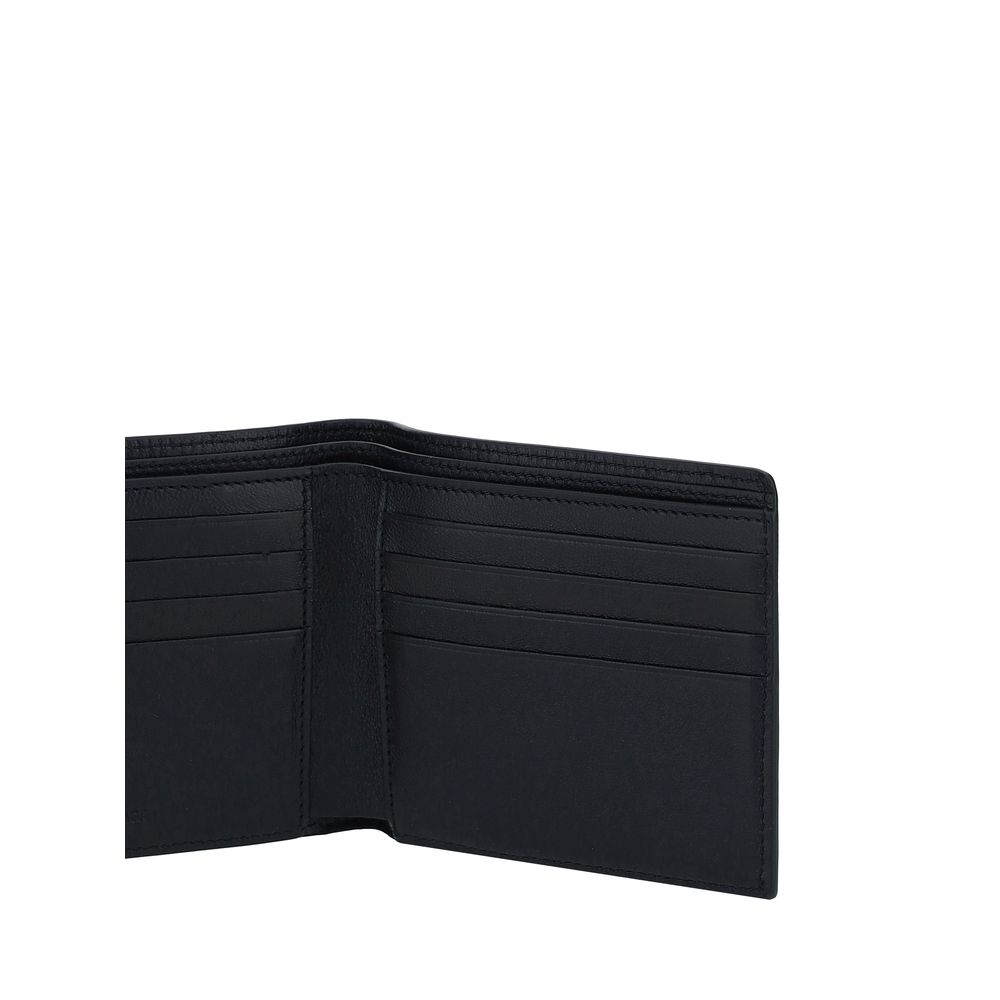 Balenciaga Black Calf Leather Bos Taurus Wallet - Image 3
