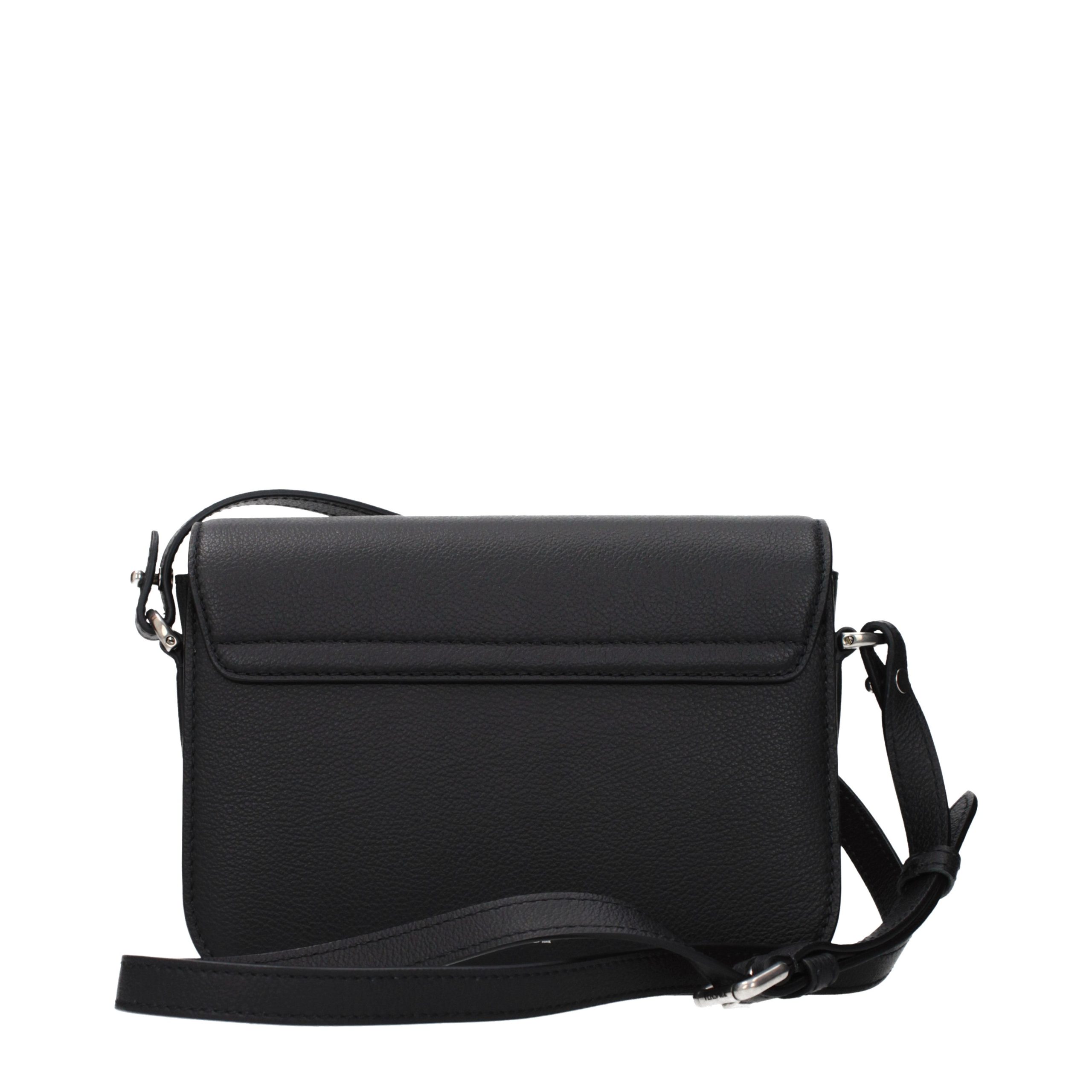 Versace Black Leather Crossbody Bag - Image 3