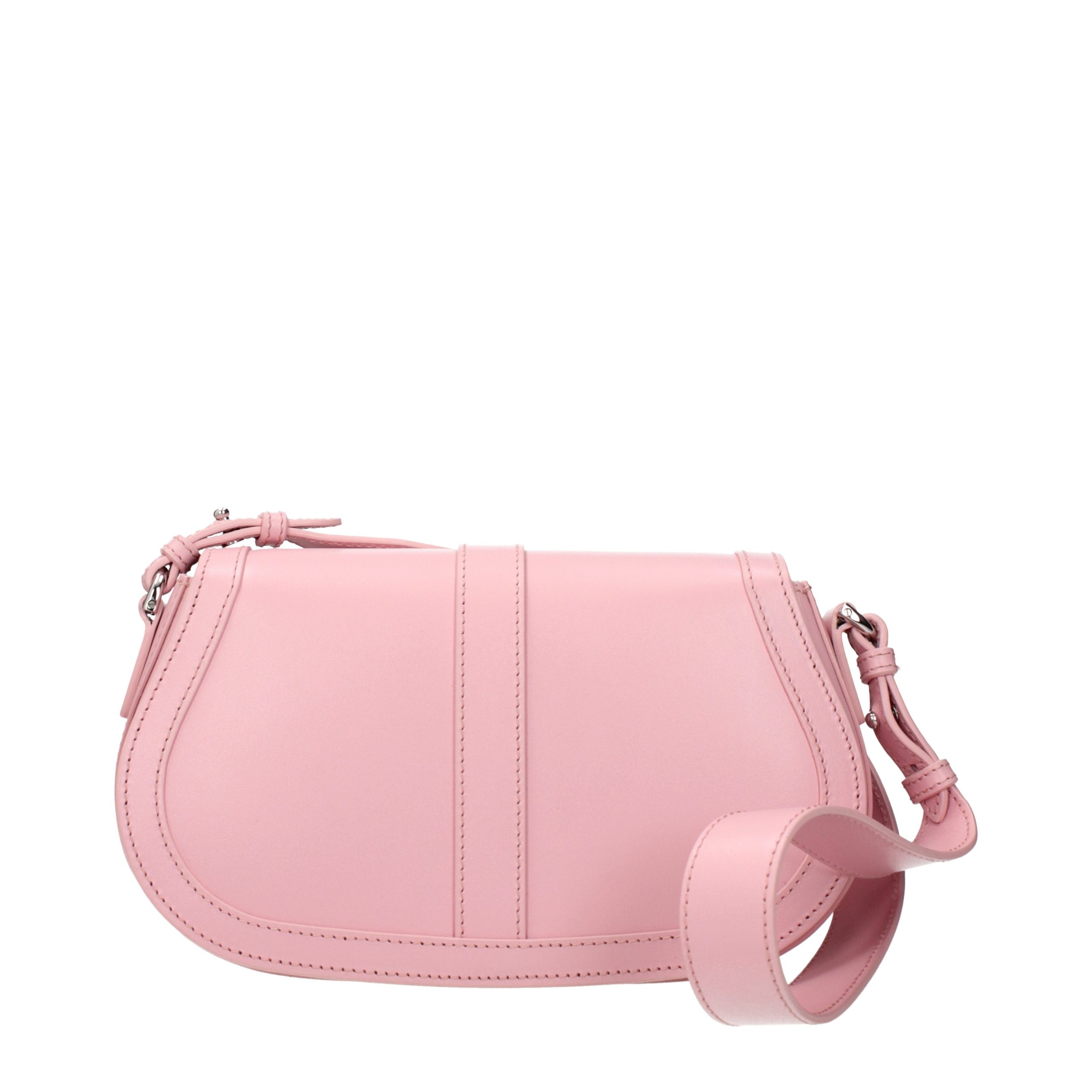 Versace Pink Leather Shoulder Bag - Image 4