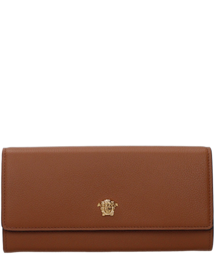 Versace Brown Leather Wallet
