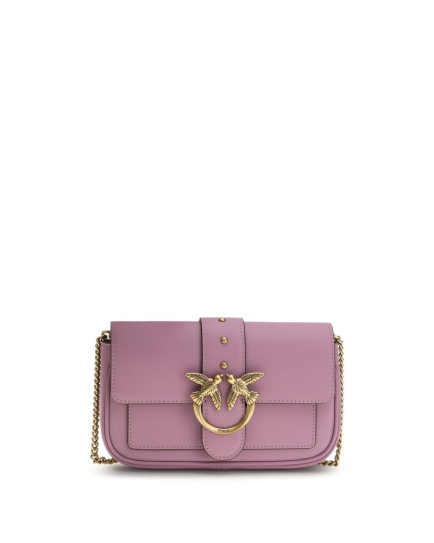 PINKO Multicolor Calf Leather Bos Taurus Shoulder Bag
