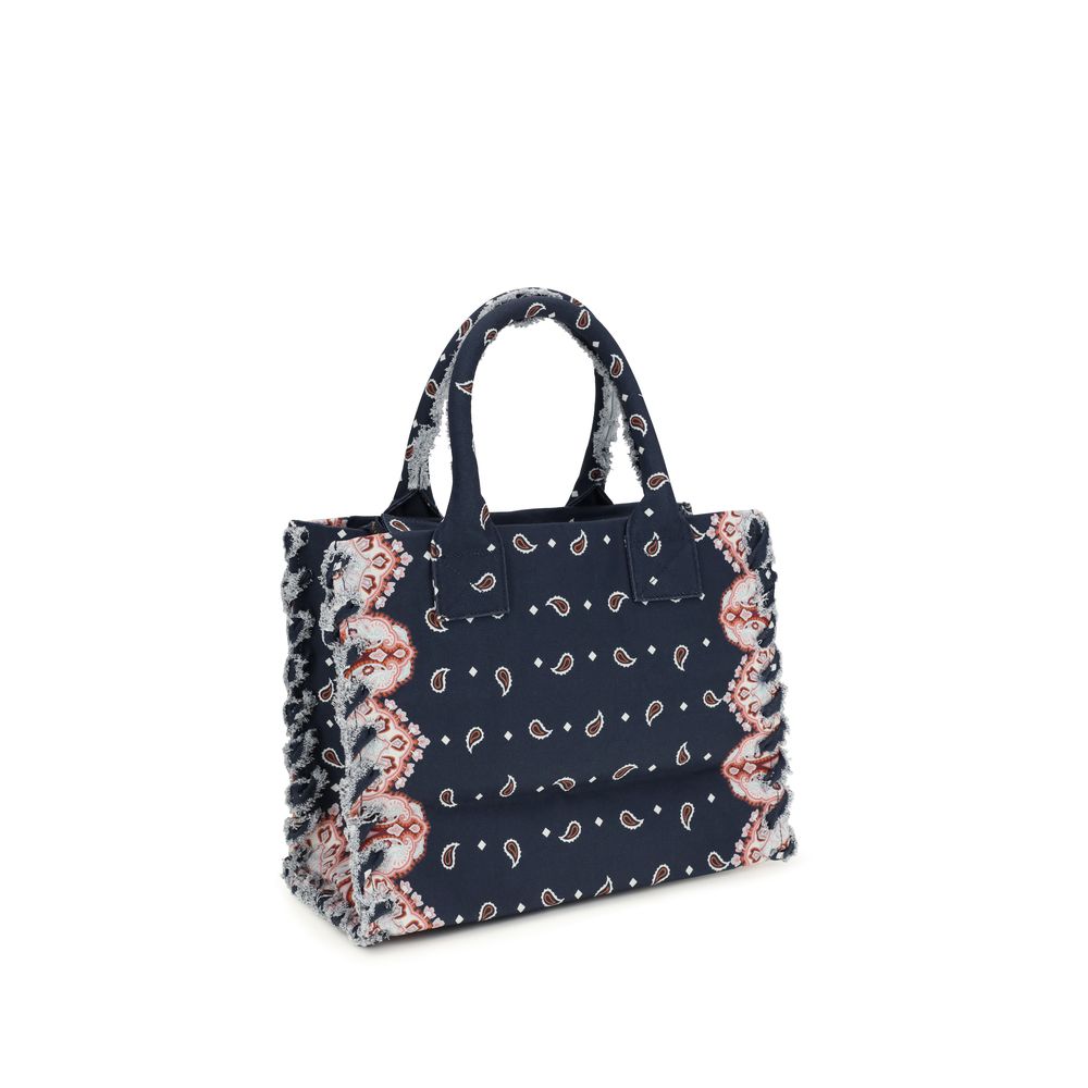 PINKO Multicolor Cotton Shoulder Bag - Image 3