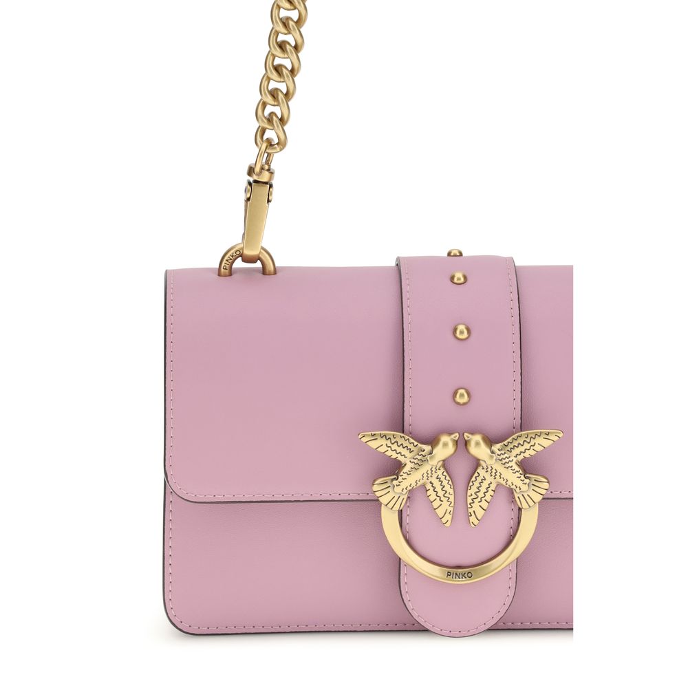 PINKO Multicolor Calf Leather Bos Taurus Shoulder Bag - Image 4