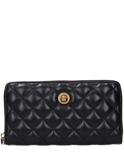 Versace Black Leather Wallet