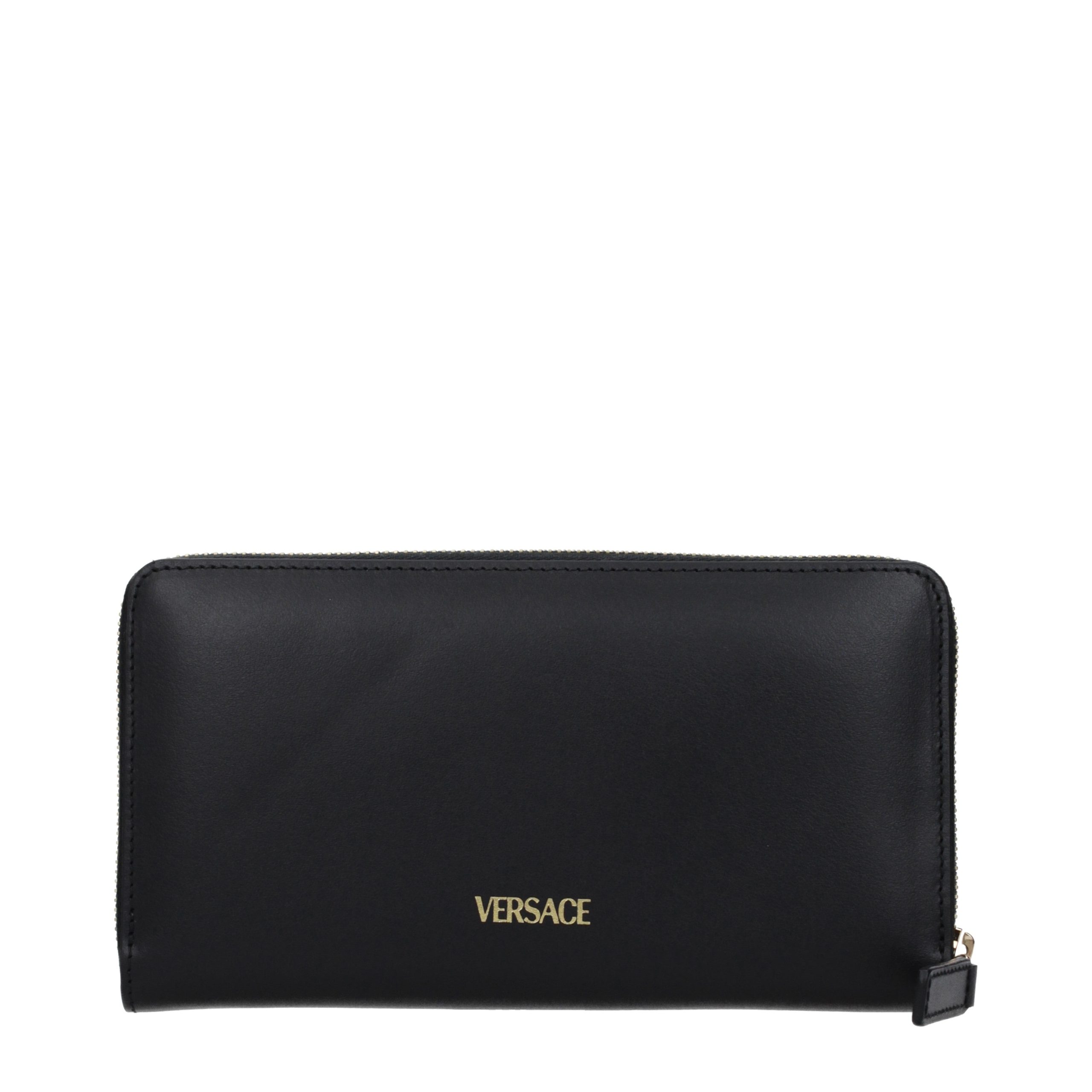 Versace Black Leather Wallet - Image 2