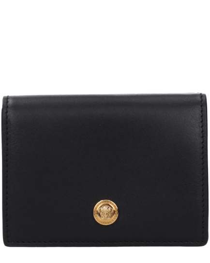 Versace Black Leather Wallet
