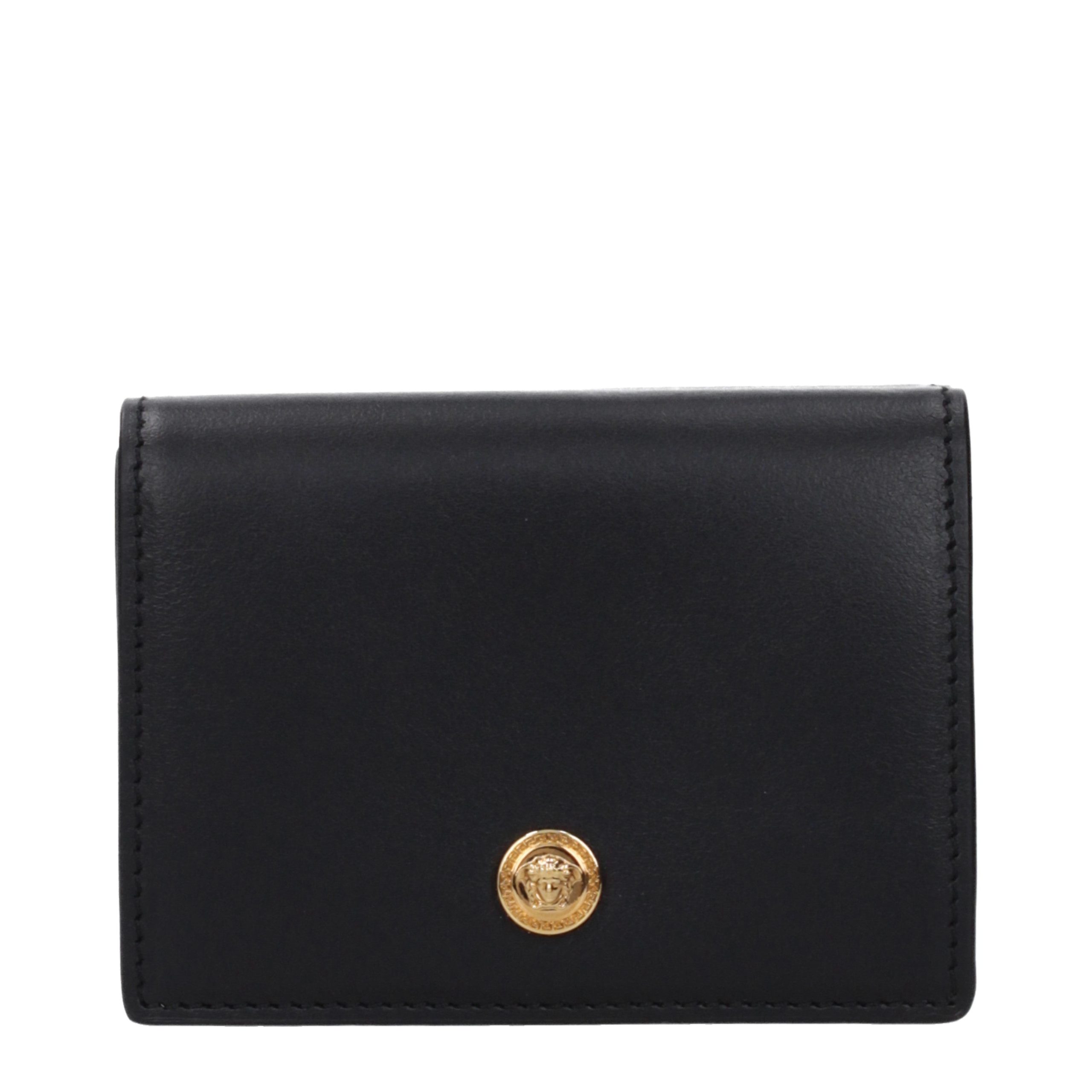 Versace Black Leather Wallet