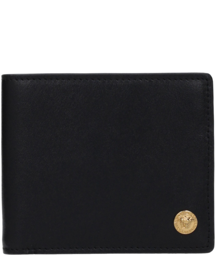 Versace Black Leather Wallet