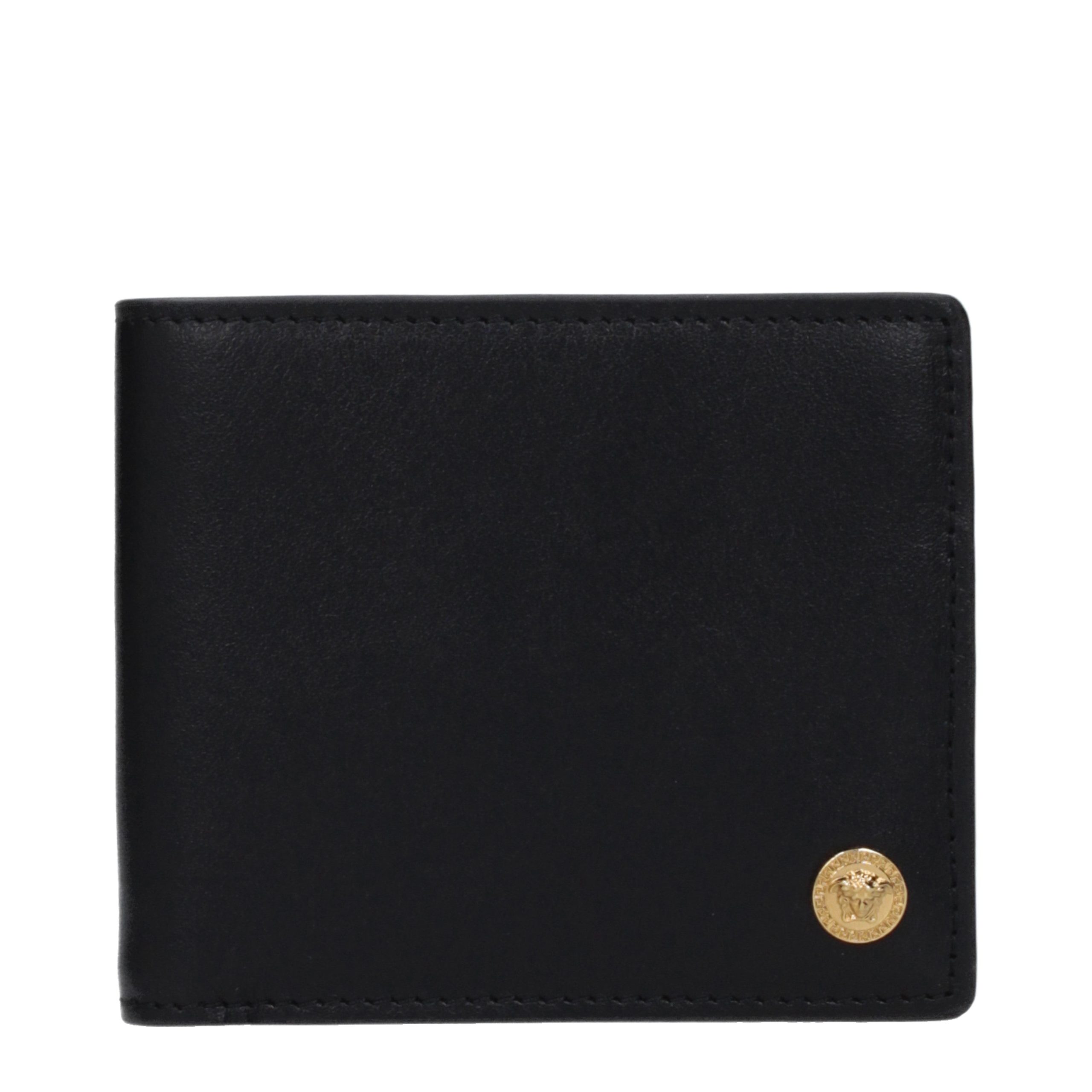 Versace Black Leather Wallet
