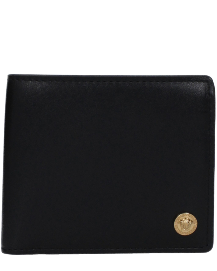 Versace Black Leather Wallet